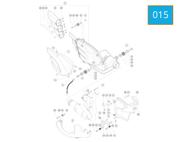 015 - EXHAUST SYSTEM