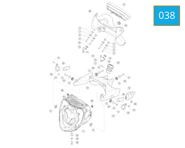 038 - HEADLIGHT - METER