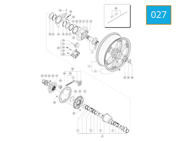 027 - REAR WHEEL