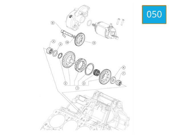 050 - ELECTRIC STARTER