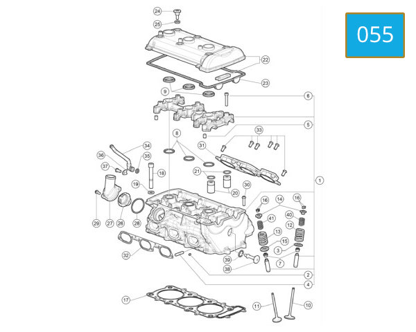055 - CYLINDER HEAD