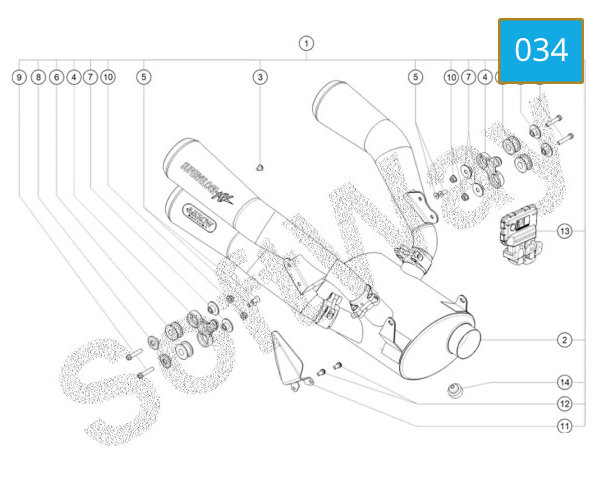 034 - EXHAUST SYSTEM