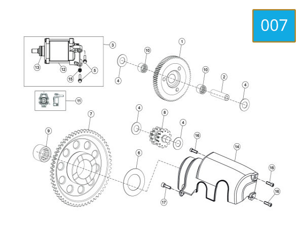 007 - STARTING SYSTEM - STARTER MOTOR