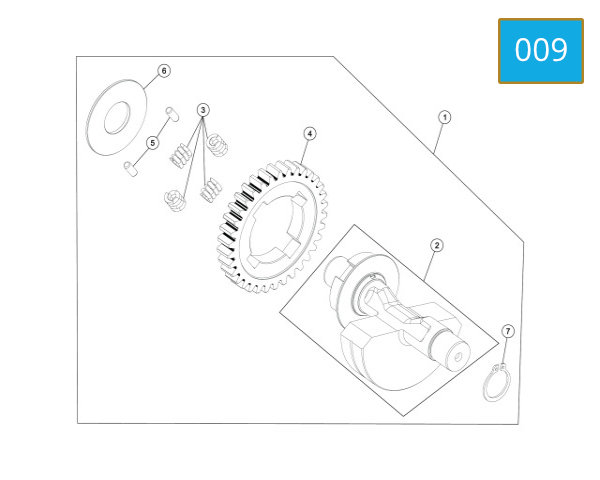 009 - BALANCER SHAFT ASSY