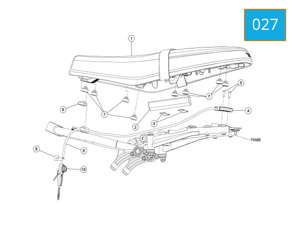 027 - SEAT ASSY
