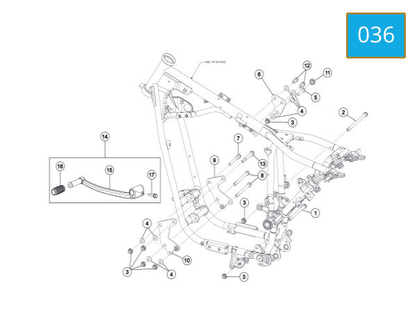 036 - ENGINE MOUNTING SYSTEM