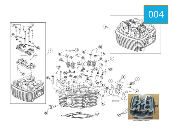 004 - CYLINDER HEAD EXPLOSION