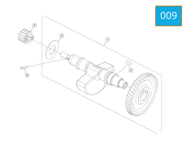 009 - BALANCER SHAFT ASSY