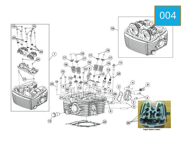 004 - CYLINDER HEAD EXPLOSION