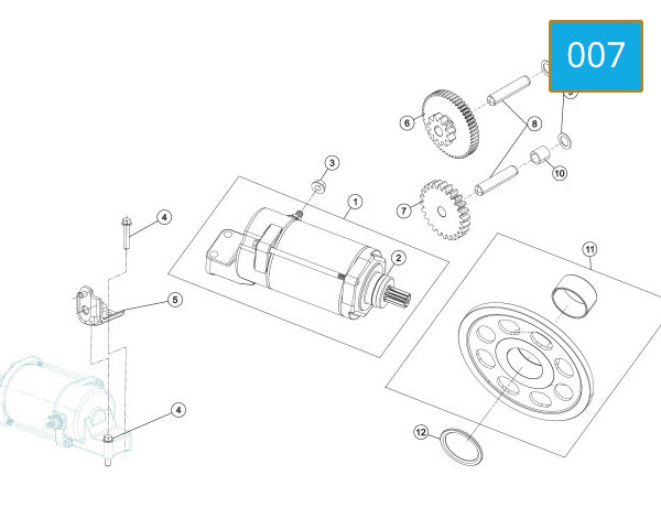 007 - STARTING SYSTEM - STARTER MOTOR