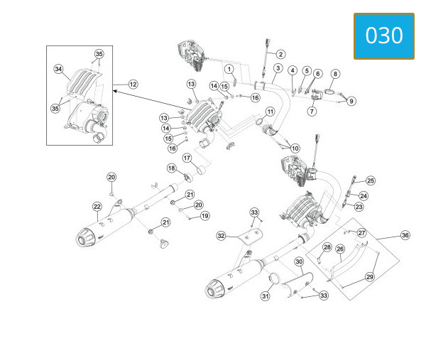 030 - SILENCER ASSY