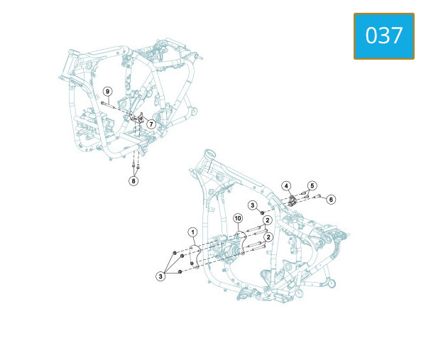 037 - ENGINE MOUNTING SYSTEM