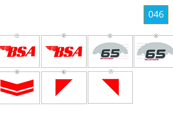 046 - DECALS - THUNDER GREY