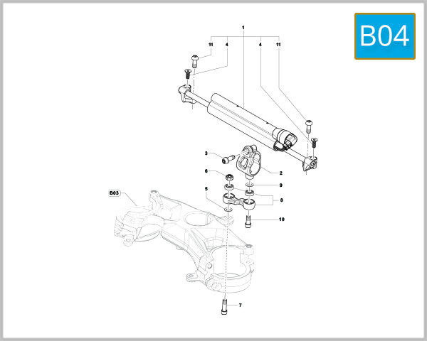 B04 - Fork RH (Brutale 1000 RS)