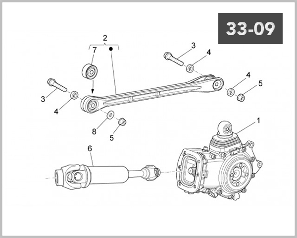 33-09 - PROPELLER SHAFT e UNIVERSAL JOINT