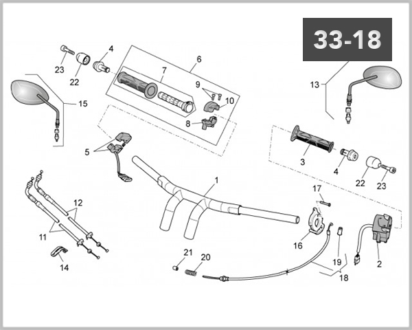 33-18 - HANDLEBAR
