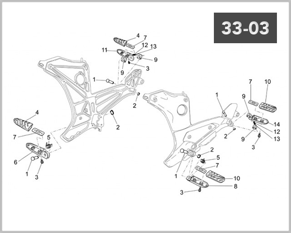 33-03 - FOOT RESTS 1