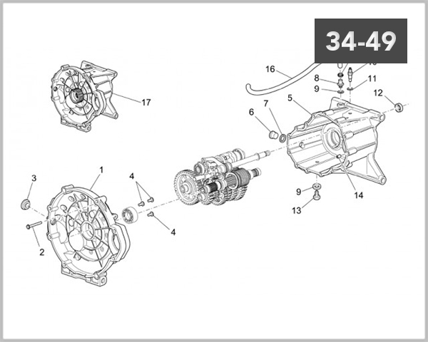 34-49 - TRANSMISSION CAGE