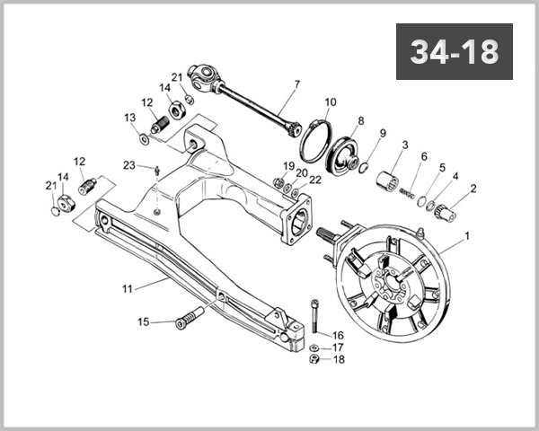 34-18 - DRIVE SHAFT FINAL GEAR