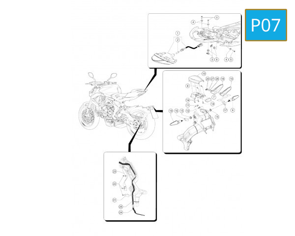 P07 - REAR LIGHTING SYSTEM (US)