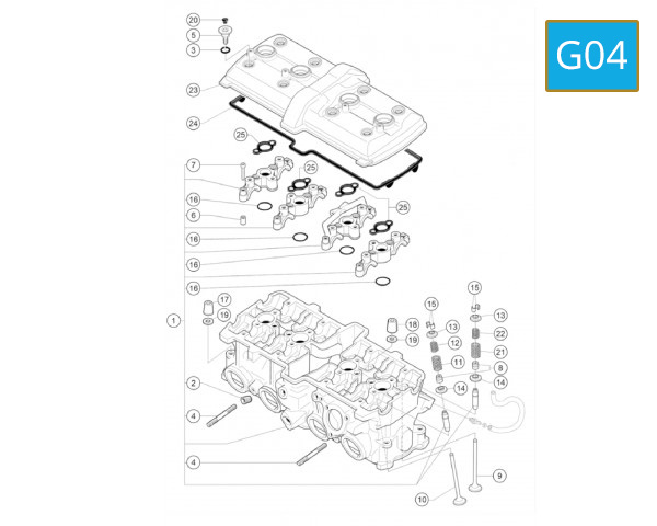 G04 - CYLINDER HEAD
