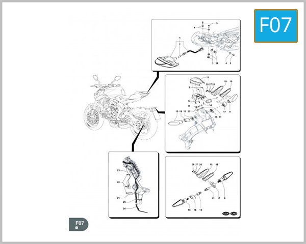 F07 - TAIL LIGHT - BLINKER