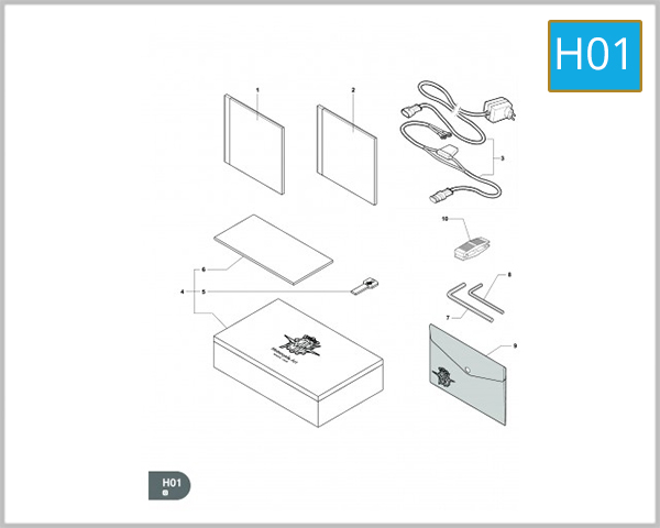 H01 - OUTFIT AND MANUAL