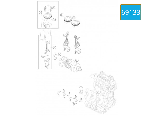 L23 - CRANKSHAFT, PISTON