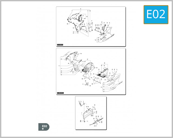 E02 - COWLING LOWERS