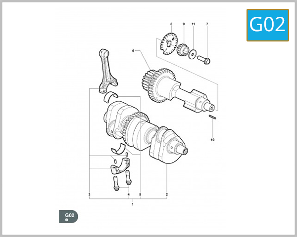 G02 - CRANKSHAFT