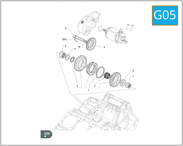 G05 - STARTER GEARS