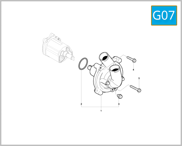 G07 - Water pump