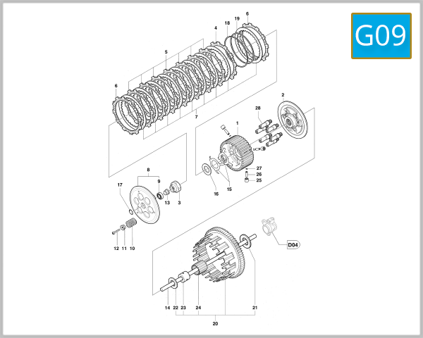 G09 - Clutch