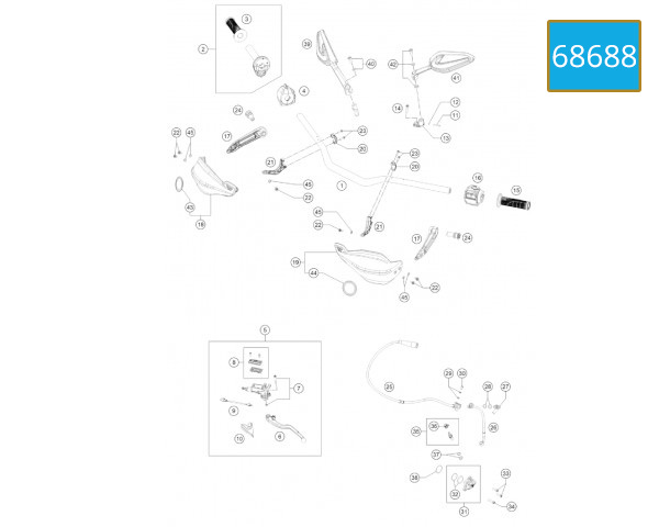 L15 - HANDLEBAR, CONTROLS