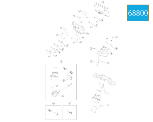 L23 - INSTRUMENTS / LOCK SYSTEM