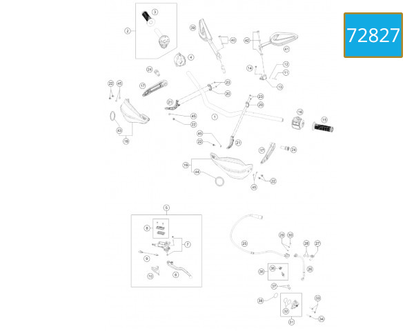 L51 - HANDLEBAR / CONTROLS (US)