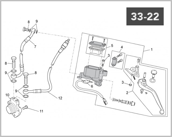 33-22 - CLUTCH CONTROL COMPLETE