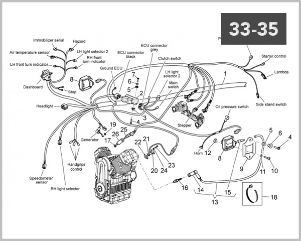 33-35 - WIRING HARNESS