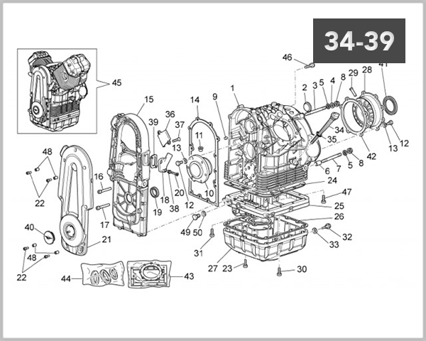 34-39 - CRANKCASE