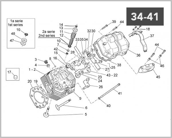 34-41 - CYLINDER HEAD A111934>