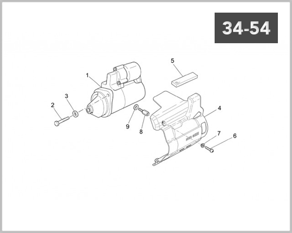 34-54 - STARTING MOTOR