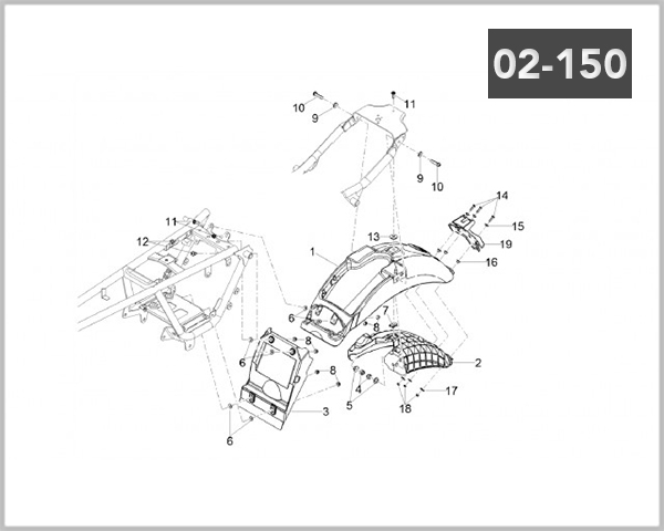 02-150 - FENDER REAR