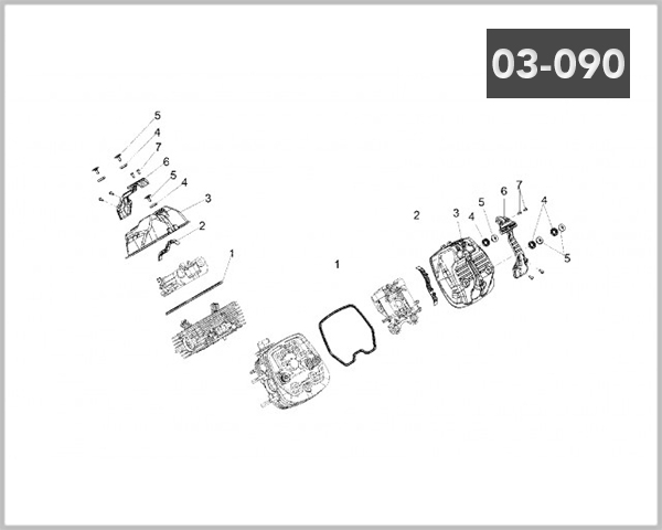03-090 - COVER CYLINDER HEAD