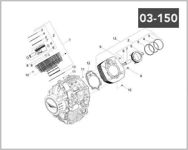 03-150 - CYLINDER PISTON