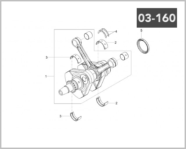 03-160 - CRANKSHAFT