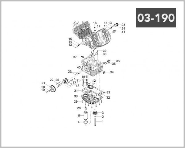 03-190 - OIL PUMP FILTER
