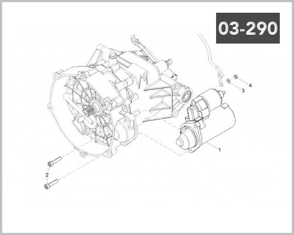 03-290 - STARTING MOTOR