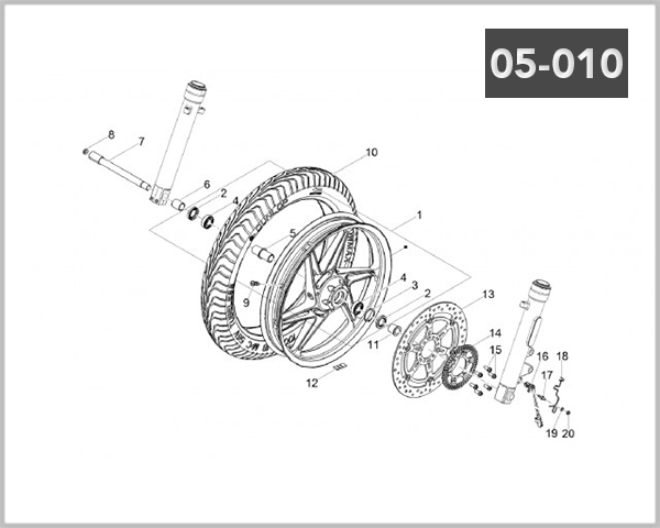 05-010 - FRONT WHEEL