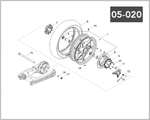 05-020 - REAR WHEEL