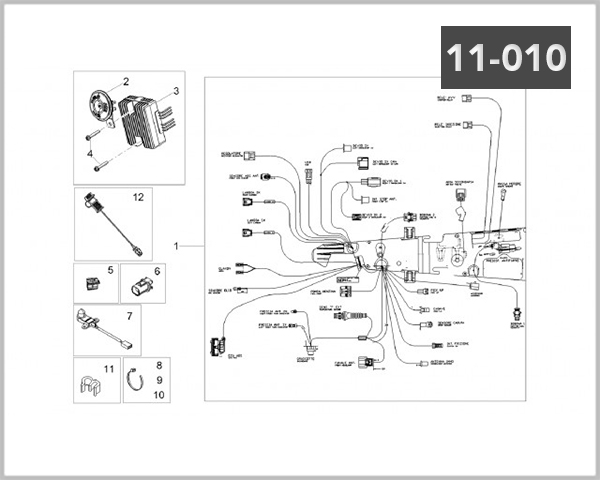 11-010 - WIRING HARNESS FRONT